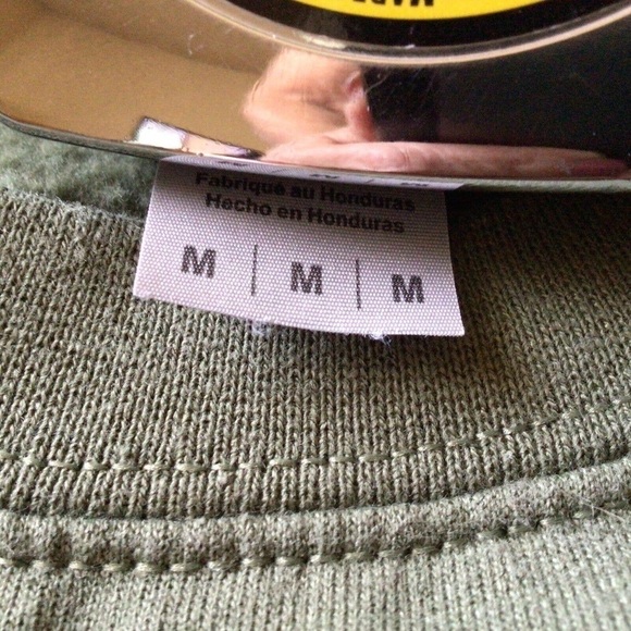 Gildan Sweatshirt SzM Unisex Fresno State Army ROTC Green Long Sleeve Used Good - Picture 6 of 10